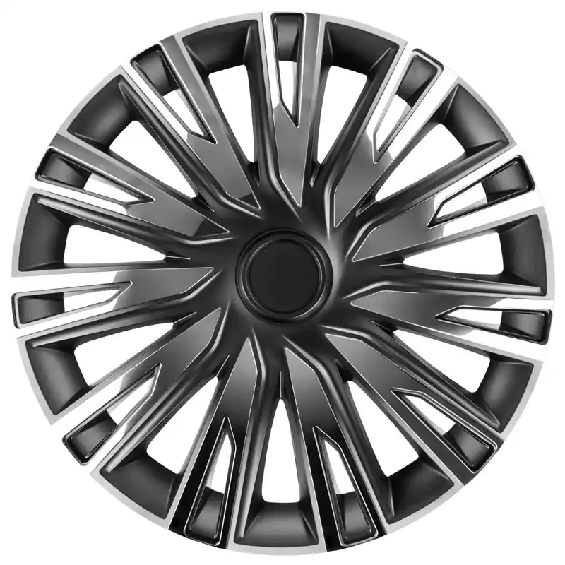 AutoStyle, Hjulkapsler, 4stk, Copra 16-tommer chrome/black | Sidste chance