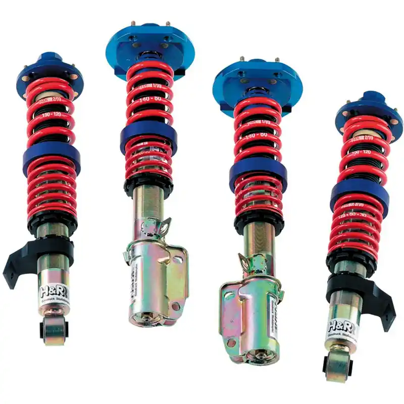 H&R, Monotube Coil Over Kit, passer til Volkswagen Golf II Rallye G60/III Sedan Syncro 4WD 1989- FA30-70/RA20-60mm - Nyt i shoppen