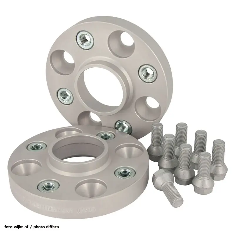 Anbefalet valg | H&R, DRA-System Wheel spacer set 90mm Pr. Aksel - Hulafstand 5x120 - Hub 72,5mm - Bolt str. M12x1,5, passer til BMW
