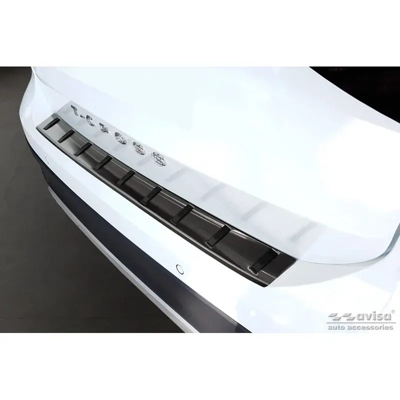God pris | Avisa, Bagkofangerbeskytter, Sort, Rustfritstål, passer til Volkswagen T-Cross 2019-2024 & FL 2024- ‘STRONG EDITION‘