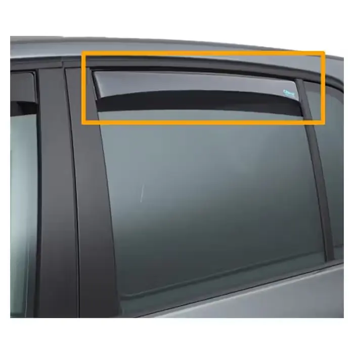 Topprodukt - CLIMAIR Climair vindafviser til bagrude Dacia Duster 5-dr 2017-