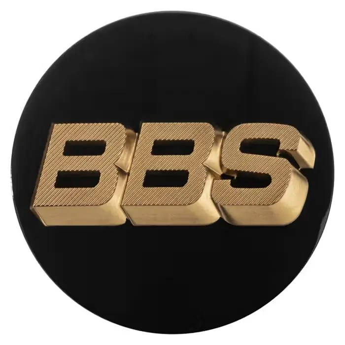 BBS BBS 3D Centerkapsel sort 58071071 - Bestil nemt