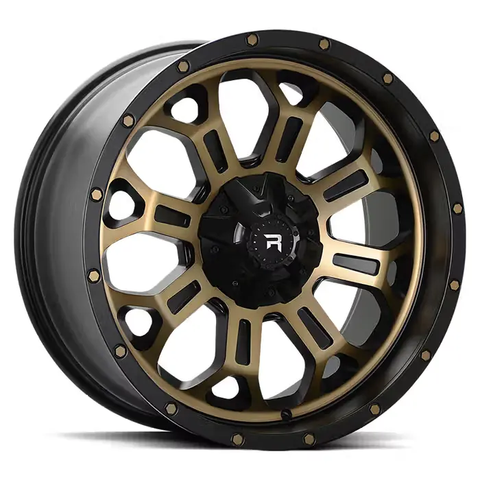 Bestil i dag - RAUTAMO R12 Polished Bronze & Black 9.5x20 6/139.7 ET15 CB106.1