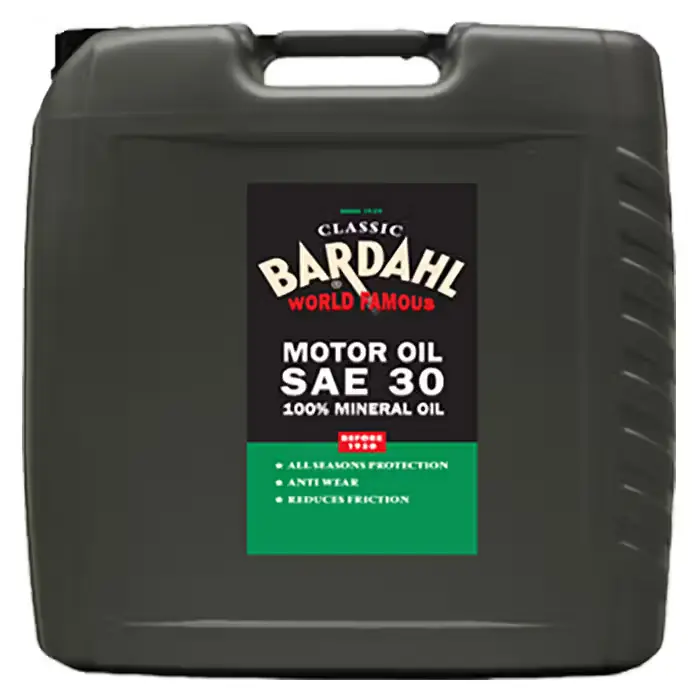 BARDAHL Bardahl 20 Ltr. Sae30 Singlegrade Classic motorolie | Nedsat pris