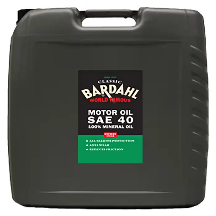 BARDAHL Bardahl 20 Ltr. Sae50 Singlegrade Classic motorolie | Skarp pris
