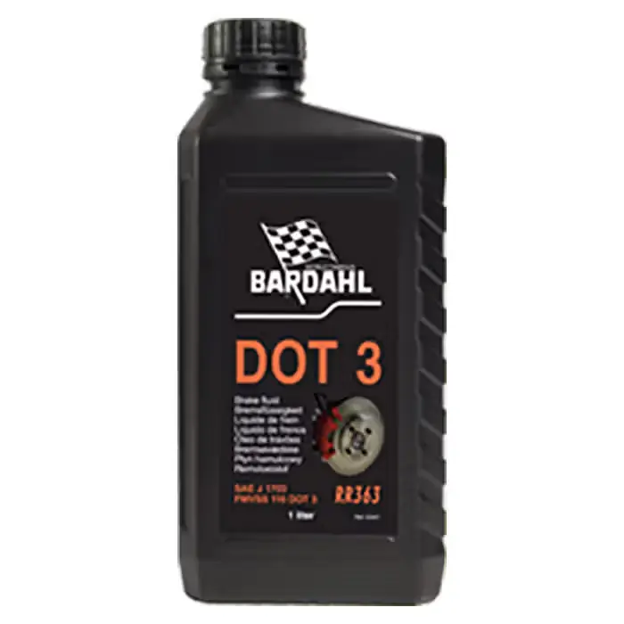 BARDAHL Bardahl 1 Ltr. Dot3 Bremsevæske | Topkvalitet