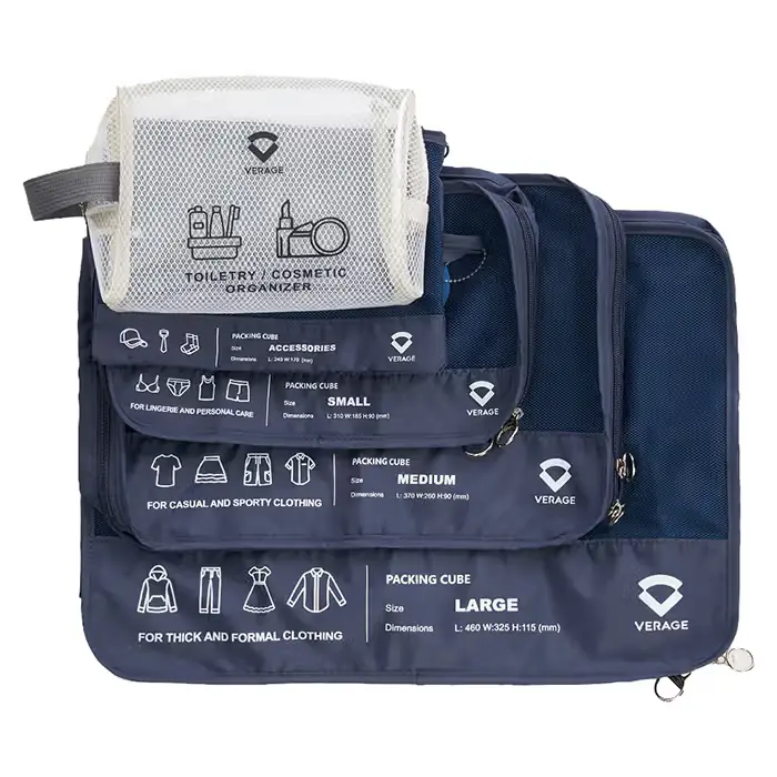 God pris - BONGOUT Verage packing cubes inkl. toilettaske