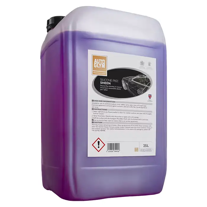 AUTOGLYM Autoglym Silicone Free Sheen 25L Silikonefri vinylfrisk | Kundernes favoritter