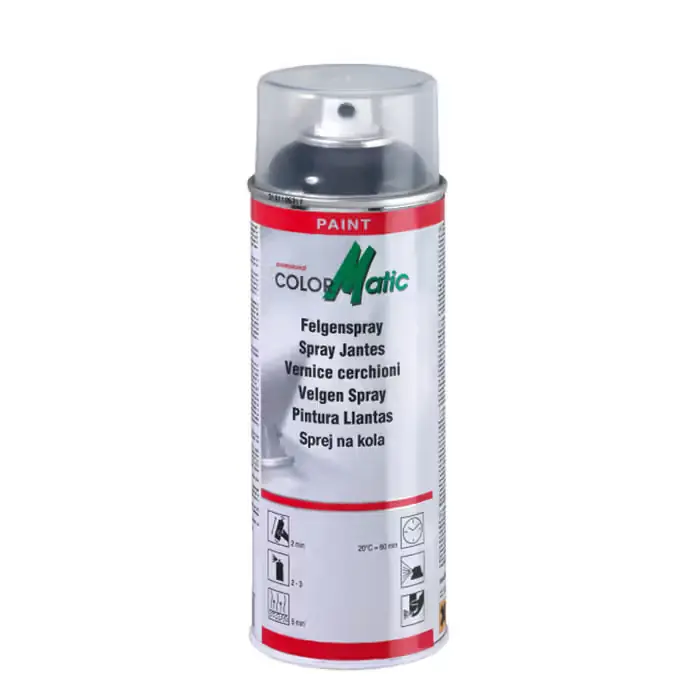 COLORMATIC ColorMatic Fælgspray sort 400ml. - Hurtig forsendelse