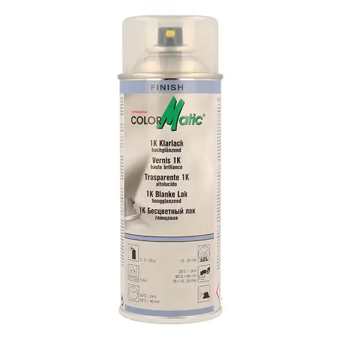 Kan bestilles | COLORMATIC ColorMatic klarlak højglans 400 ml.