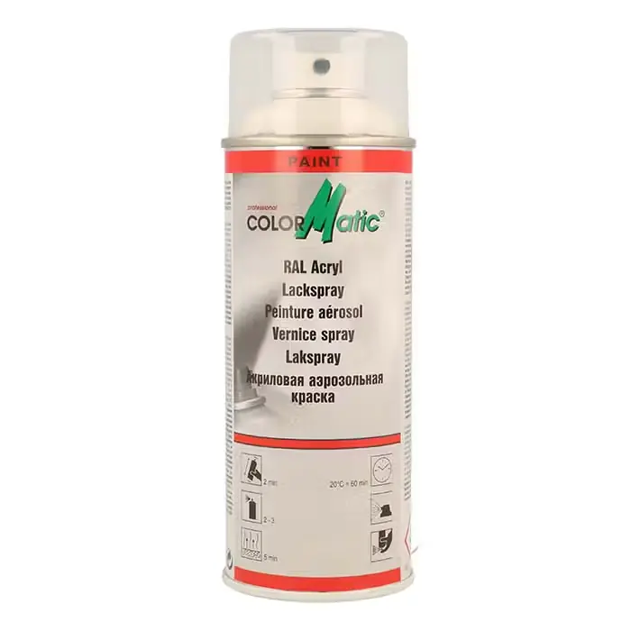 COLORMATIC ColorMatic Ral 9010 silkeglans 400ml. | Kan bestilles