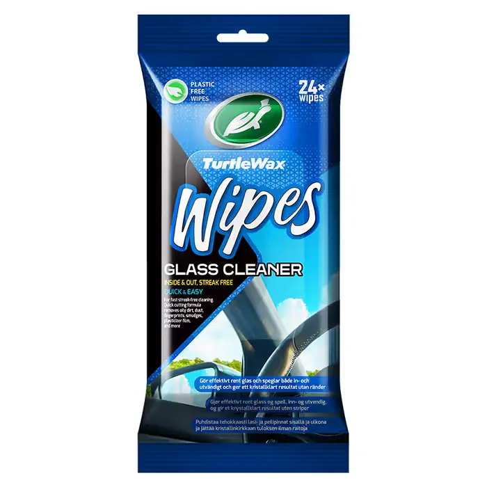 Bestil nemt - TURTLE Turtle Wipes Glas Flatpack 24 stk.
