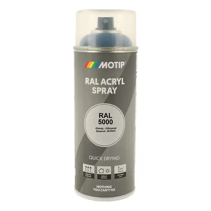 Begrænset antal - MOTIP Motip Ral 5000 high gloss violet blue