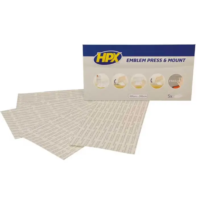 HPX HPX emblemtape - 5 ark på 100mm x 200mm | Tidsbegrænset tilbud
