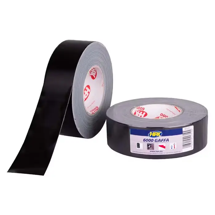 Kampagnetilbud | HPX Gaffa 6000 tape sort, 19mm x 50m