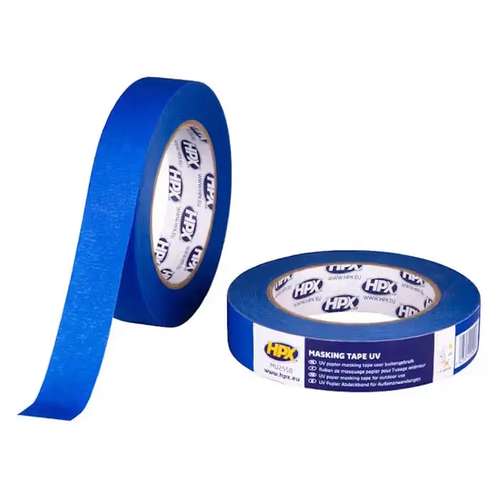 HPX HPX afdækningstape op til 60G UV, blå, 25mmx50m | Skynd dig