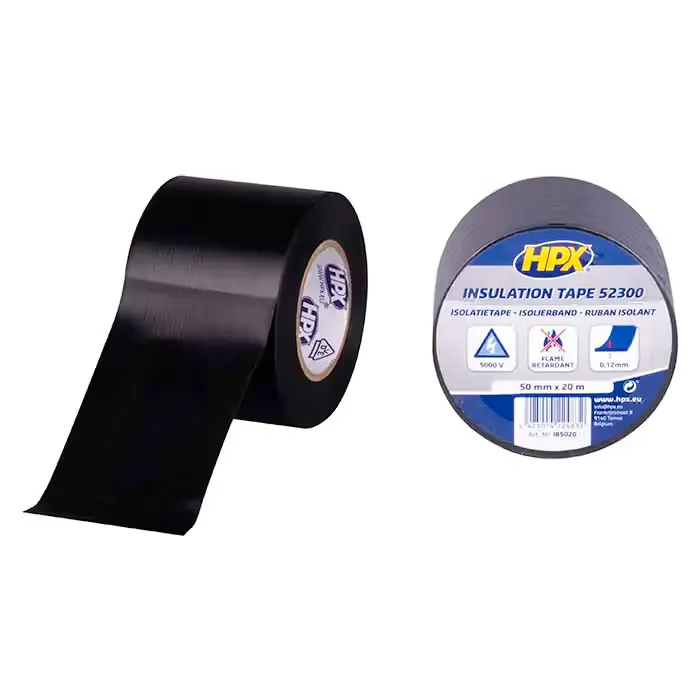 Fabrikspris | HPX HPX isolerbånd sort 50mm x 20m