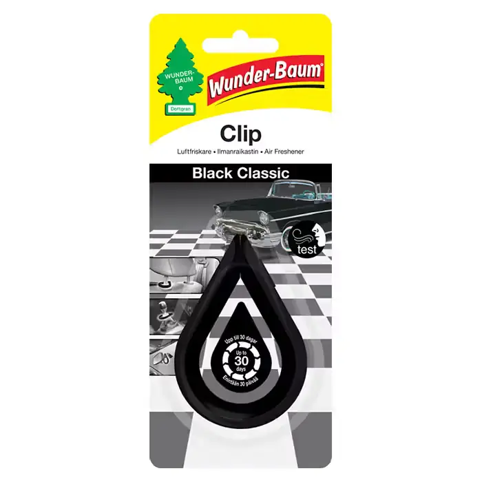 WUNDERBAUM Wunderbaum Clips - black Classic | Hurtig forsendelse