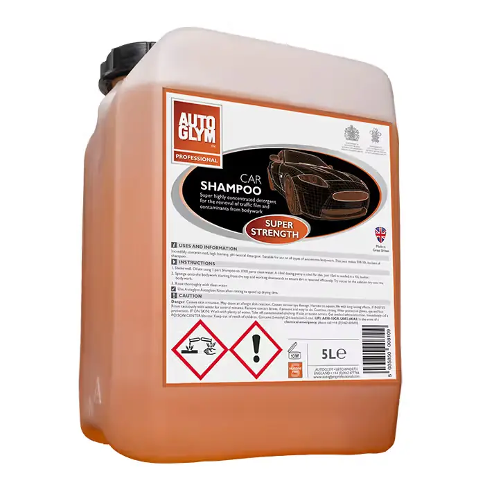 Netop tilføjet - AUTOGLYM Autoglym Carshampoo Super Strength 5L Shampoo