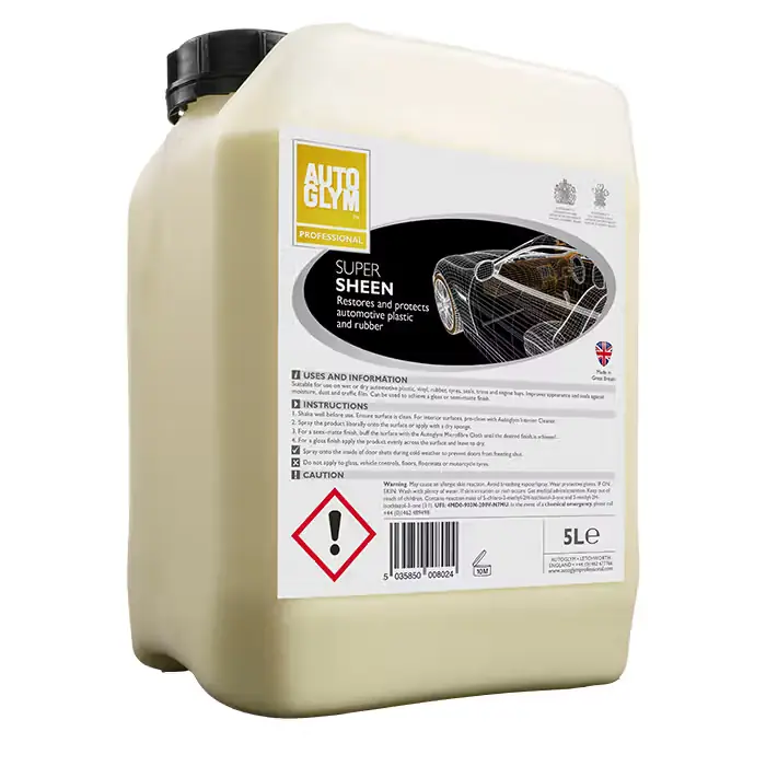 AUTOGLYM Autoglym Super Sheen 5L Vinyl Makeup - Tilbud