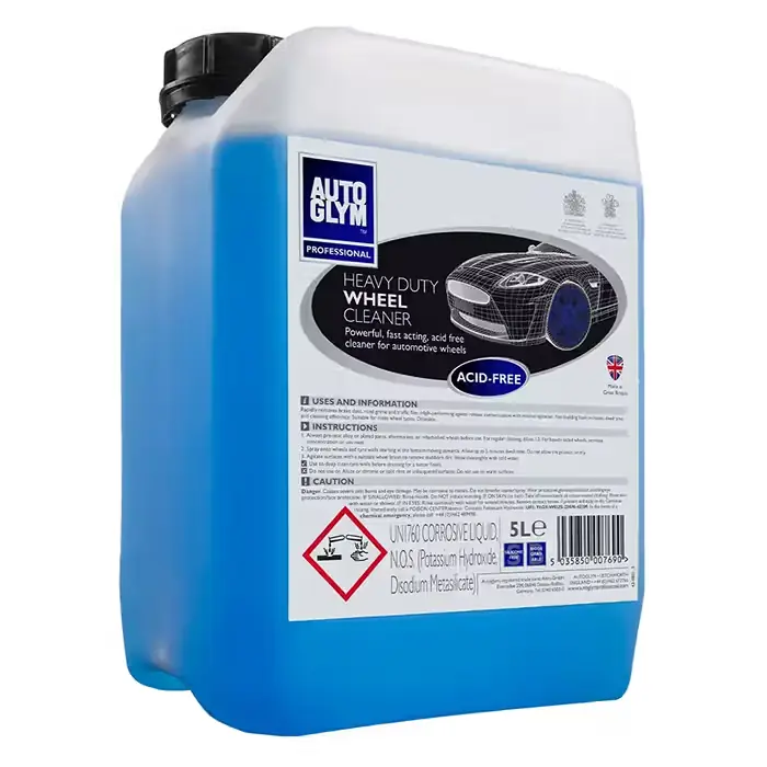 AUTOGLYM Autoglym Heavy Duty Acid Free Wheel Cleaner 5L Fælgrens | Netop kommet