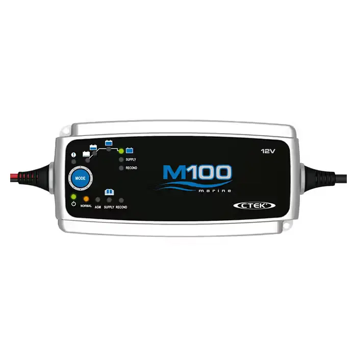 Spar mere | CTEK CTEK M100 marinelader 12V Bly 14-150Ah