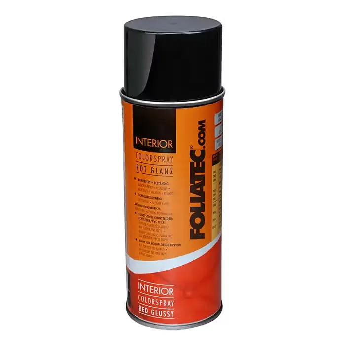 Begrænset antal - FOLIATEC Foliatec Interiør Colour Spray Rød 400 ml