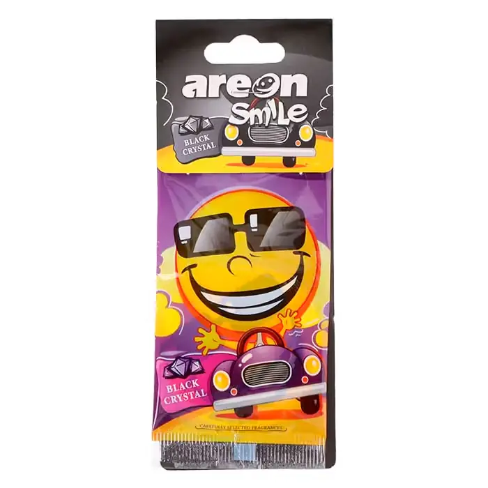 Superpris | AREON Areon Smile, Duftfrisker, Black Crystal
