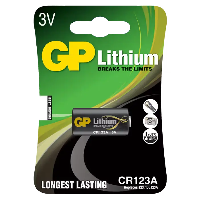 Populær - GP-BATTERI Gp 123 a batteri stk.