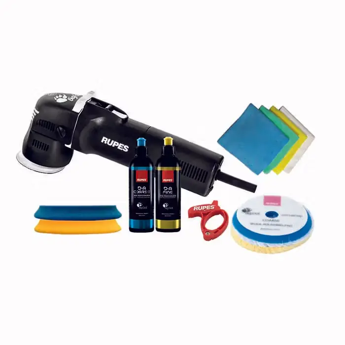 RUPES Rupes LHR75E/BAS, Mini Polisher, Ø 75 mm, 12 mm, Kit - Sidste chance